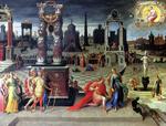 欧洲12-19世纪油画三_CARON, Antoine - Augustus and the Sibyl